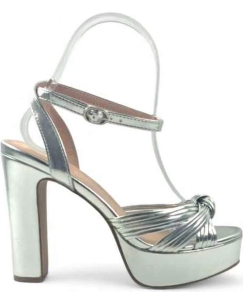 TIMBOS SANDALIA TACON PLATAFORMA FIESTA 131787 PLATA