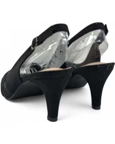 TIMBOS SANDALIA SALTO FESTA MULHER PRETO 131831 NEGRO