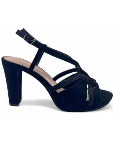 TIMBOS SANDALO TACCO FESTA DONNA 131816 NEGRO