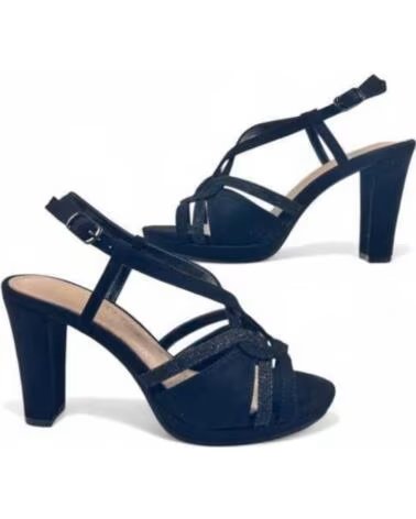 TIMBOS SANDALO TACCO FESTA DONNA 131816 NEGRO