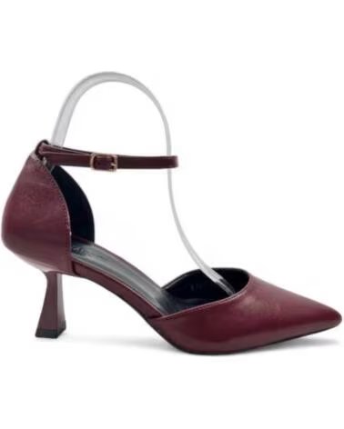 TIMBOS OUTLET SCARPE CON TACCO ELEGANTI DA DONNA VINO 132015