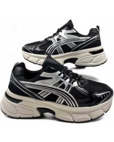 TIMBOS SAPATILHAS DESPORTIVAS FEMININAS PRETO 132001 NEGRO