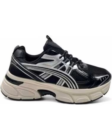 TIMBOS SAPATILHAS DESPORTIVAS FEMININAS PRETO 132001 NEGRO