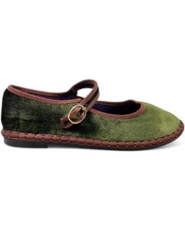 TIMBOS SAPATILHA MARY JANE PLANA 131995 VERDE