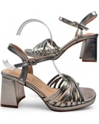 TIMBOS DAMEN PARTY ABSATZ SANDALE GRAU 132012 GRIS