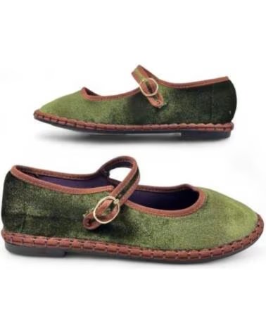 TIMBOS SAPATILHA MARY JANE PLANA 131995 VERDE