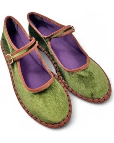 TIMBOS SAPATILHA MARY JANE PLANA 131995 VERDE