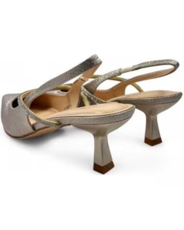 TIMBOS SLINGBACK ABSATZ PARTY DAMEN GOLD 132047 ORO