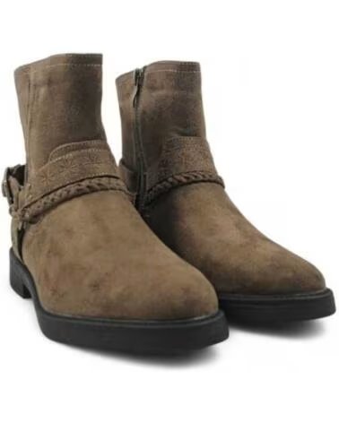 TIMBOS BOTAS PLANAS MULHER 132078 BEIGE