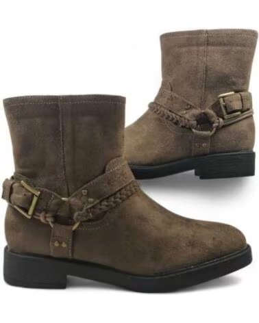 TIMBOS BOTAS PLANAS MULHER 132078 BEIGE