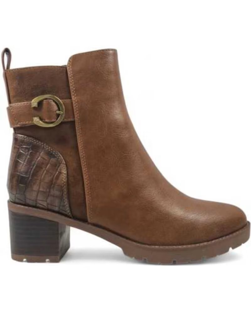 TIMBOS DAMEN ABSATZSTIEFELETTEN AUS LEDER 132069 CUERO