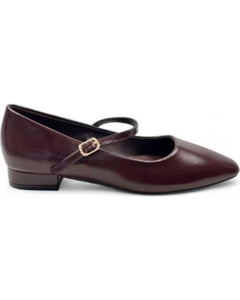 TIMBOS ESCARPINS TALON HABILLÉ 132053 MARRON