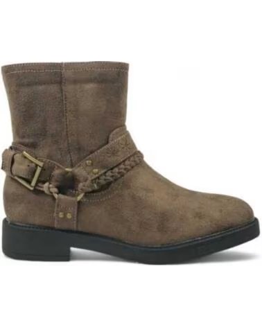 TIMBOS BOTAS PLANAS MULHER 132078 BEIGE