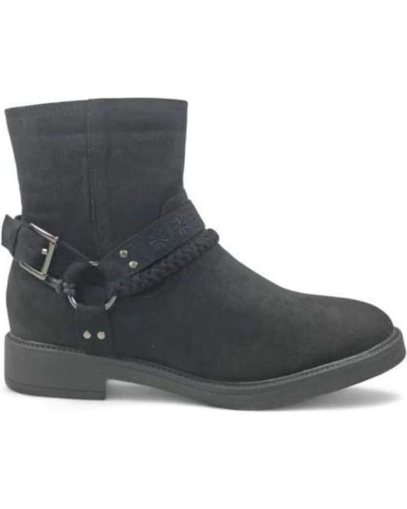 TIMBOS BOTAS PLANAS 132079 NEGRO