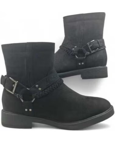 TIMBOS BOTAS PLANAS 132079 NEGRO
