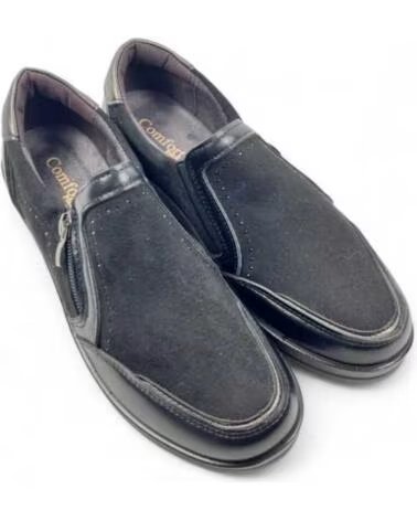 TIMBOS SAPATILHAS COM CUNHA INTERNA DE MULHER PRETO 132063 NEGRO