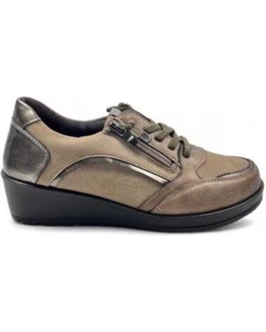 TIMBOS SAPATILHA CUNHA INTERIOR 132065 TAUPE