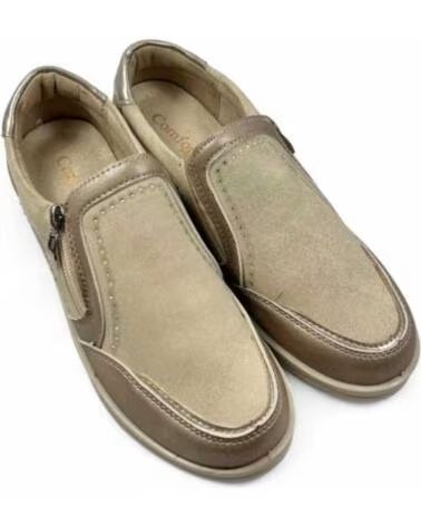 TIMBOS SAPATILHAS CUNHA INTERIOR MULHER BEGE 132064 BEIGE