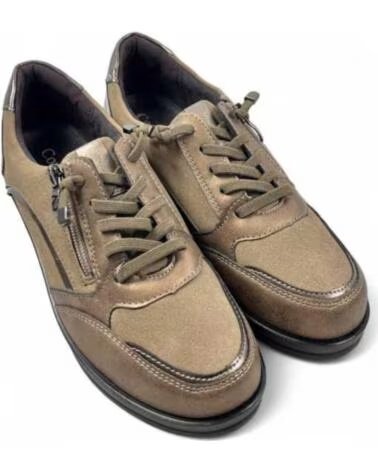 TIMBOS SAPATILHA CUNHA INTERIOR 132065 TAUPE
