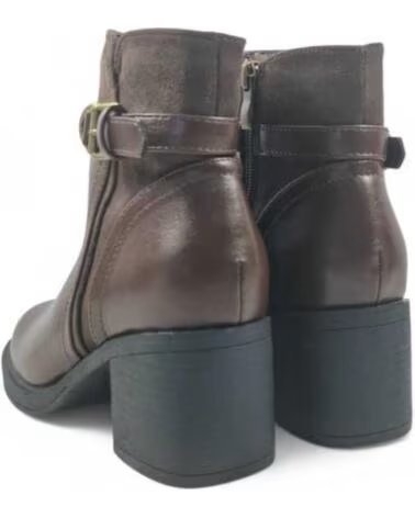 TIMBOS BOTAS DE SALTO PARA MULHER CASTANHO 132075 MARRON