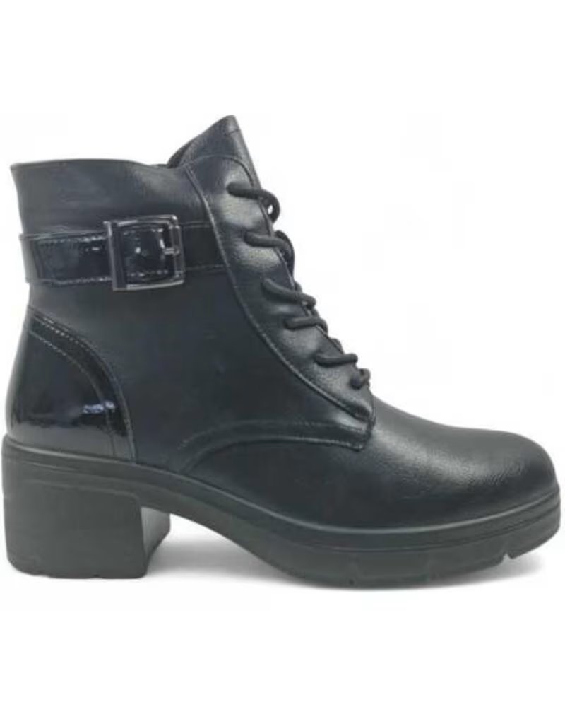 TIMBOS BOTAS DE SALTO PARA MULHER PRETO 132067 NEGRO