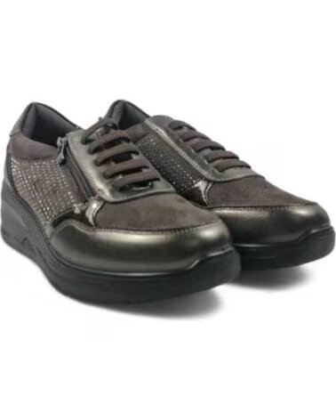TIMBOS BASKETS COMPENSÉES INTÉRIEURES FEMME 132062 BRONZE BRONCE