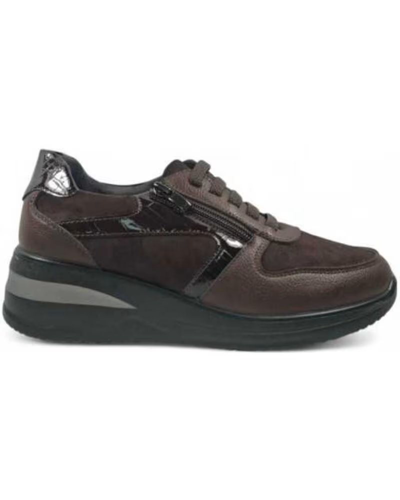 TIMBOS SAPATILHAS CUNHA INTERIOR 132060 CASTANHO MARRON