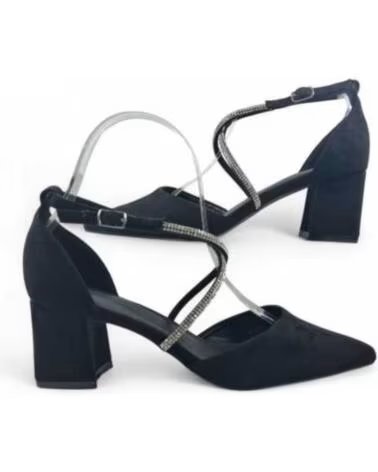 TIMBOS SALTO DE FESTA FEMININO PRETO 132112 NEGRO
