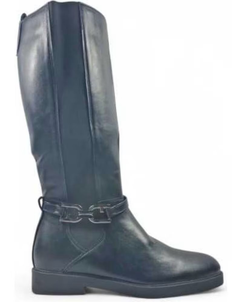TIMBOS OUTLET FLACHE DAMENSTIEFEL 132104 NEGRO