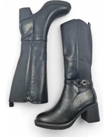 TIMBOS STIVALE TACCO DONNA NERO 132105 NEGRO