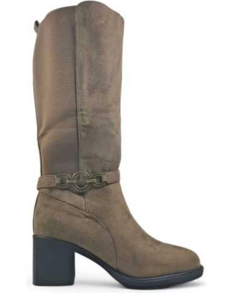 TIMBOS DAMEN ABSATZSTIEFEL TAUPE 132106