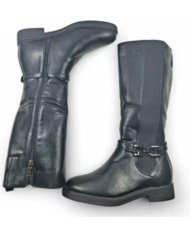 TIMBOS OUTLET FLACHE DAMENSTIEFEL 132104 NEGRO
