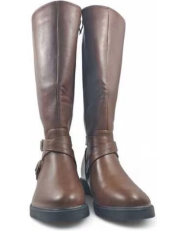 TIMBOS BOTTES PLATES FEMME 132108 CUERO