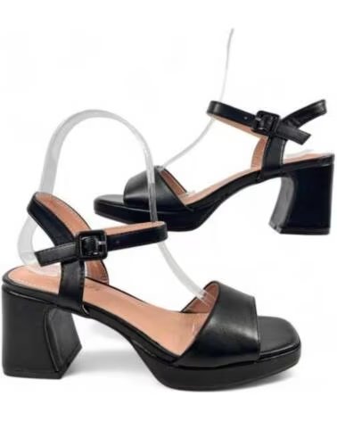 TIMBOS DAMEN ABSATZSCHUH SANDALE ELEGANT 132136 SCHWARZ NEGRO