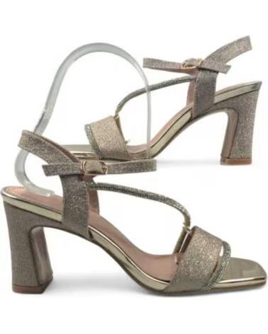 TIMBOS SANDALO TACCO FESTA DONNA 132135 ORO