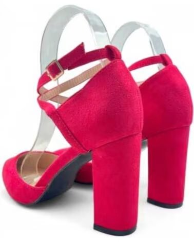 TIMBOS TACÓN VESTIR MUJER FUCSIA 132170 FUXIA