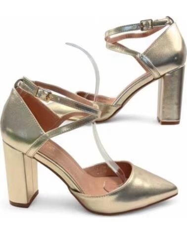 TIMBOS SCARPE CON TACCO DA FESTA DA DONNA ORO 132171
