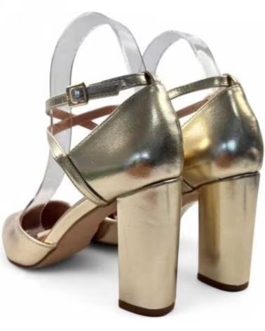 TIMBOS SCARPE CON TACCO DA FESTA DA DONNA ORO 132171