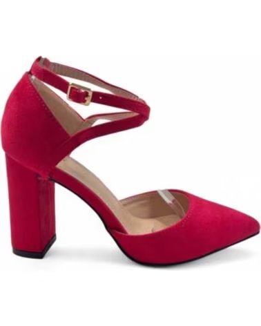 TIMBOS TACÓN VESTIR MUJER FUCSIA 132170 FUXIA
