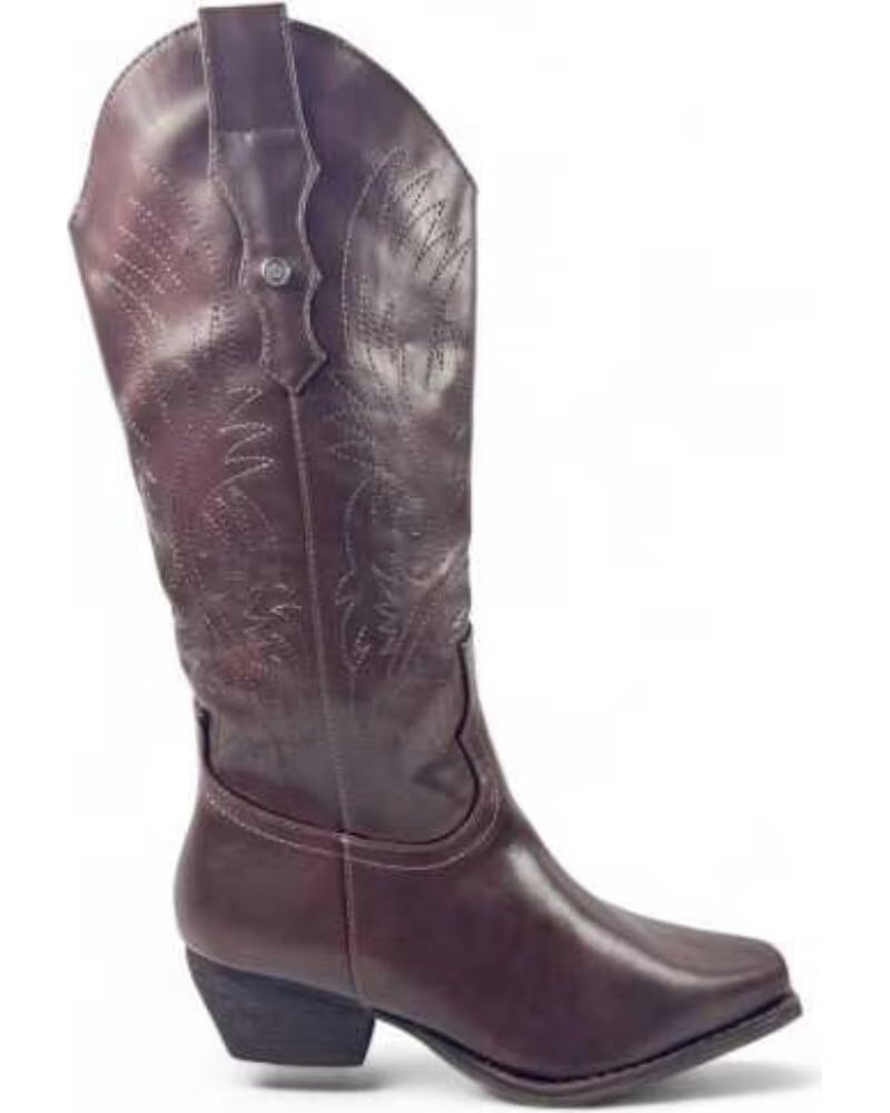 TIMBOS DAMEN COWBOYSTIEFEL BRAUN 132217 MARRON