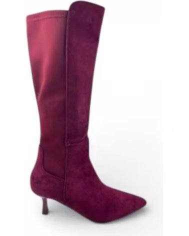 TIMBOS BOTTES À TALON POUR FEMME COULEUR VIN 132195 VINO