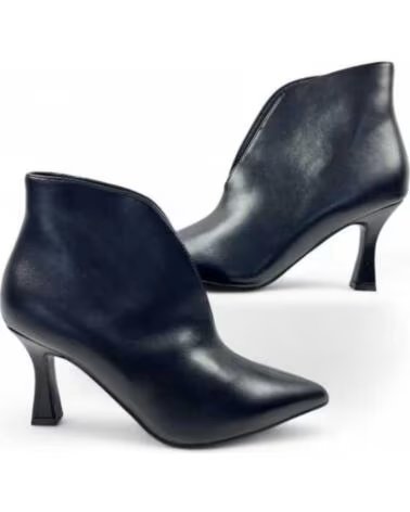 TIMBOS STIVALETTI CON TACCO 132208 NERO NEGRO