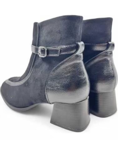 BOTINS DE SALTO TIMBOS 132212 PRETO NEGRO