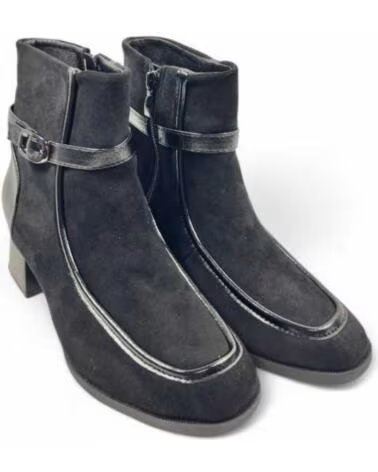 BOTINS DE SALTO TIMBOS 132212 PRETO NEGRO