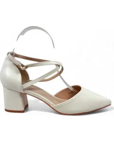 TIMBOS SAPATOS DE SALTO PARA NOIVAS BRANCO 132339 BLANCO