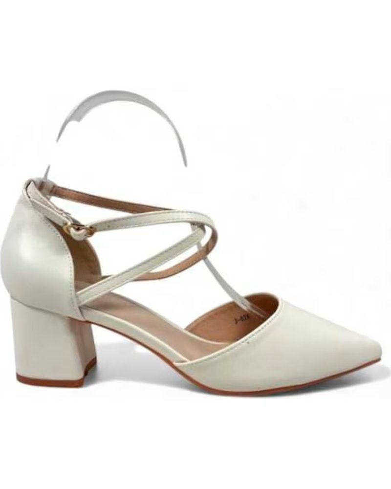 TIMBOS SAPATOS DE SALTO PARA NOIVAS BRANCO 132339 BLANCO