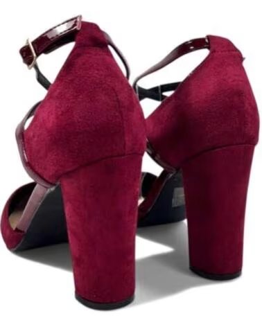 TIMBOS SALTO ALTO VESTIR MULHER VINHO 132332 VINO