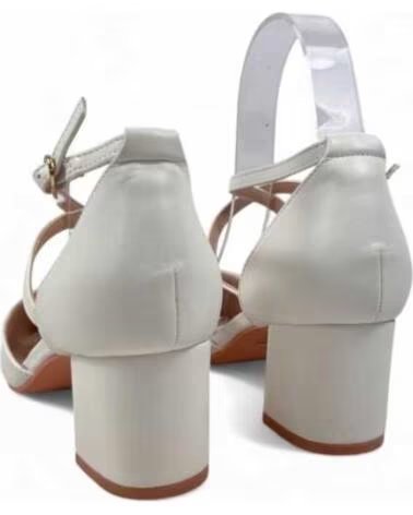 TIMBOS SAPATOS DE SALTO PARA NOIVAS BRANCO 132339 BLANCO