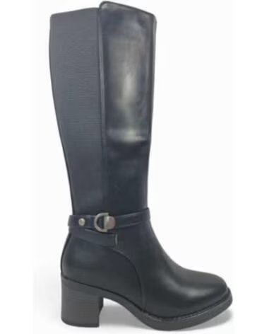TIMBOS BOTAS ALTAS DE SALTO 132324 NEGRO