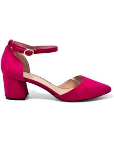 SAPATOS DE SALTO ELEGANTES PARA MULHER TIMBOS 132329 FÚCSIA FUXIA